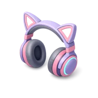 Cat Ear Headphones 3D icon