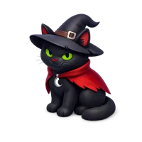 Cat Sith 3D icon