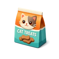 Cat Treats 3D icon