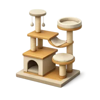 Cat Tree 3D icon