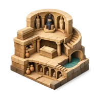 Catacombs Of Kom El Shoqafa 3D icon