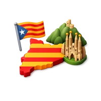 Catalonia 3D icon