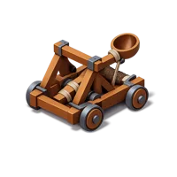 Catapult 3D icon