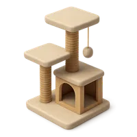 Cat Climbing Frame 3D icon