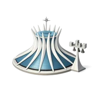 Cathedral Of Brasilia 3D icon