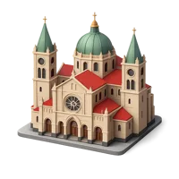 Cathedral Of The Sacred Heart 3D icon