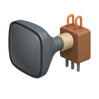 Cathode Ray Tube 3D icon