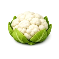 Cauliflower 3D icon