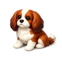Cavalier Spaniel 3D icon