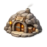 Cave Dwelling 3D icon