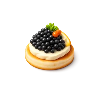 Caviar Appetizer 3D icon