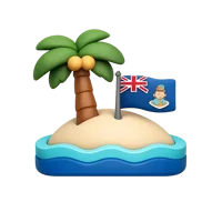 Cayman Islands 3D icon