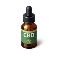CBD Dropper 3D icon