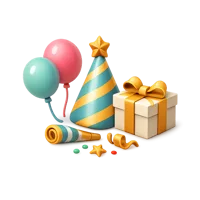 Celebration 3D icon
