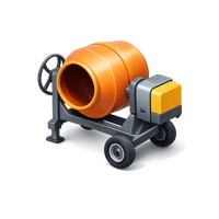 Cement Mixer 3D icon