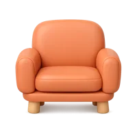 Chair 3D icon