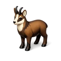 Chamois 3D icon