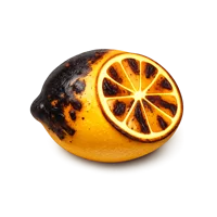Charred Lemon 3D icon