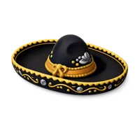Charro Hat 3D icon