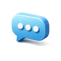 Chat Bubble 3D icon