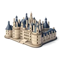 Chateau De Chambord 3D icon