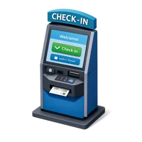 Check-In Kiosk 3D icon