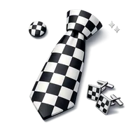 Checkerboard Tie 3D icon