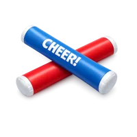 Cheer Sticks 3D icon