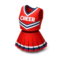 Cheerleader Uniform 3D icon