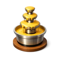 Cheese Fountain 3D icon