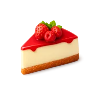 Cheesecake Slice 3D icon