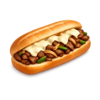 Cheesesteak 3D icon