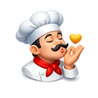 Chef Kiss 3D icon