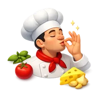 Chef's Kiss 3D icon