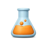 Chemistry Flask 3D icon