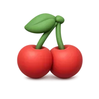 Cherries 3D icon