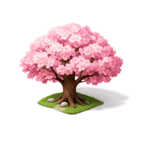 Cherry Blossom Tree 3D icon