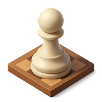 Chess Pawn (White) 3D icon