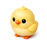 Chick 3D icon
