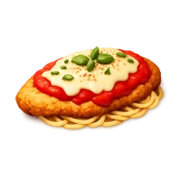 Chicken Parmesan 3D icon