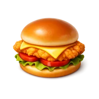 Chicken Sandwich 3D icon