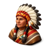 Chief Joseph 3D icon