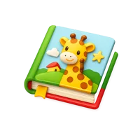 Children's Book 3D icon