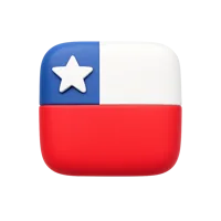 Chile 3D icon