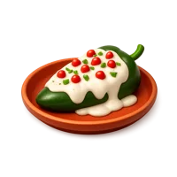 Chile En Nogada 3D icon