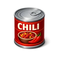 Chili Can 3D icon