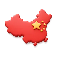 China 3D icon
