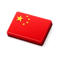 China Flag 3D icon