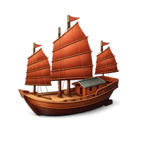 Chinese Junk 3D icon