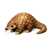 Chinese Pangolin 3D icon